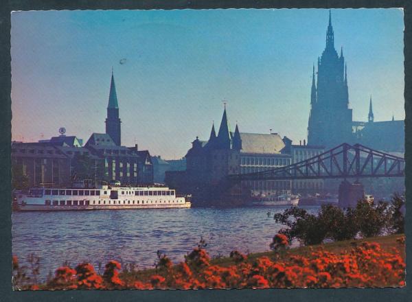 Dom und Eiserner-Steg in Frankfurt a. Main